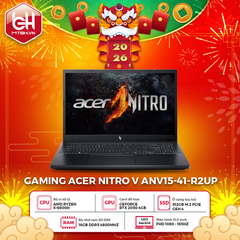 LAPTOP GAMING ACER NITRO V ANV15-41-R2UP RYZEN 5-6600H | RTX 2050 4GB | 16GB RAM | 512GB SSD | 15.6