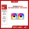 Fan case JONSBO ZB-240 LED ARGB White - Gió ngược