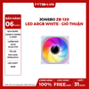 Fan case JONSBO ZB-120 LED ARGB White - Gió Thuận