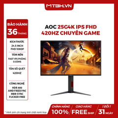MÀN HÌNH AOC 25G4K 24.5