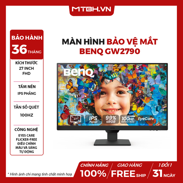 MÀN HÌNH BẢO VỆ MẮT BENQ GW2790 27