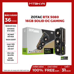 VGA ZOTAC RTX 5080 SOLID OC GAMING