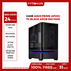 Case ASUS Prime AP202 TG BLACK ARGB NO FANS