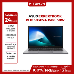 LAPTOP ASUS EXPERTBOOK P1 P1503CVA-i508-50W CORE i5-13420H | 8GB RAM | 512GB SSD | 15.6