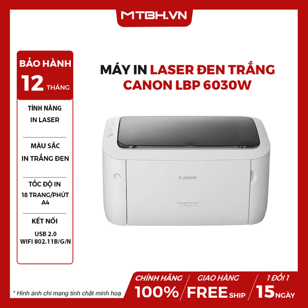 Máy in Laser đen trắng Canon LBP 6030w