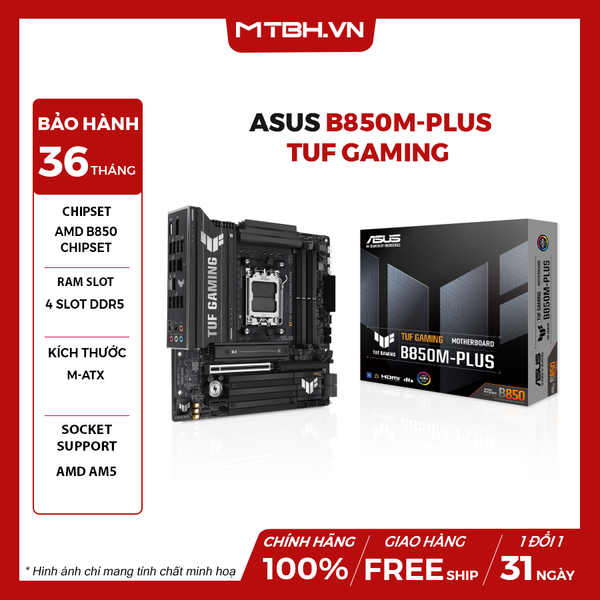 MAIN ASUS B850M-PLUS TUF GAMING
