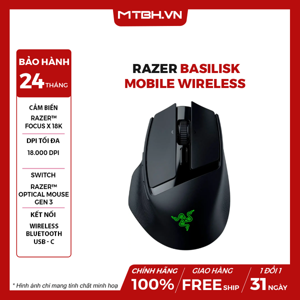 Chuột Razer Basilisk Mobile Wireless