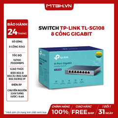 Switch TP-Link TL-SG108 8 cổng Gigabit