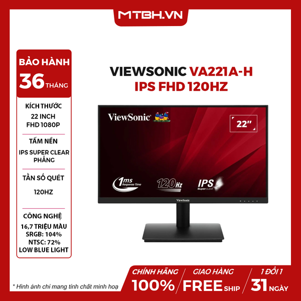 MÀN HÌNH VIEWSONIC VA221A-H 21,5