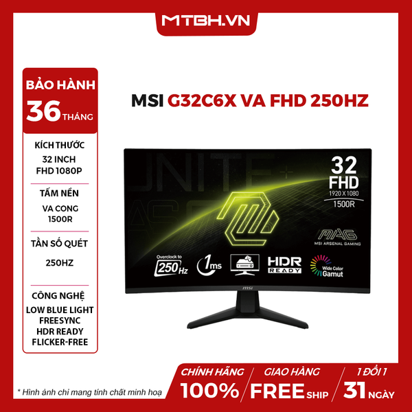 MÀN HÌNH MSI G32C6X 32