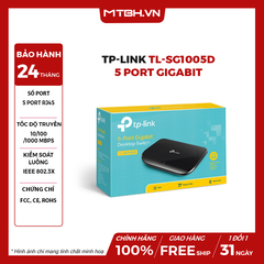 Switch TP-LINK TL-SG1005D 5 port Gigabit