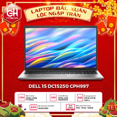 LAPTOP DELL 15 DC15250 CPH997 CORE i7-1355U | 16GB RAM | 1TB SSD | 15.6' FHD 120Hz | Win 11