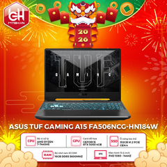 LAPTOP ASUS TUF GAMING A15 FA506NCG-HN184W Ryzen 7 7445HS | RTX 3050 4GB | 16GB RAM | 512GB SSD | 15.6