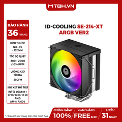 BỘ TẢN NHIỆT KHÍ CPU ID-COOLING SE-214-XT ARGB Ver2