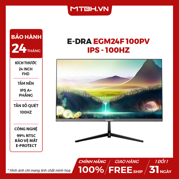 MÀN HÌNH EDRA EGM24F100PV 24