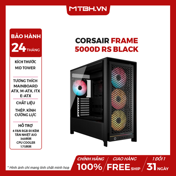 CASE Corsair FRAME 5000D RS Black