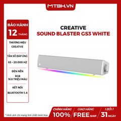 LOA CREATIVE Sound Blaster GS3 - WHITE