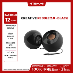 Loa Creative Pebble 2.0 - Black