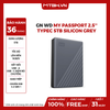 Ổ cứng GN WD My Passport 2.5'' TypeC 5Tb Silicon Grey- WDBRMD0050BGY-WESN