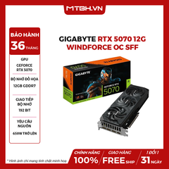 VGA Gigabyte RTX 5070 12G WINDFORCE OC SFF