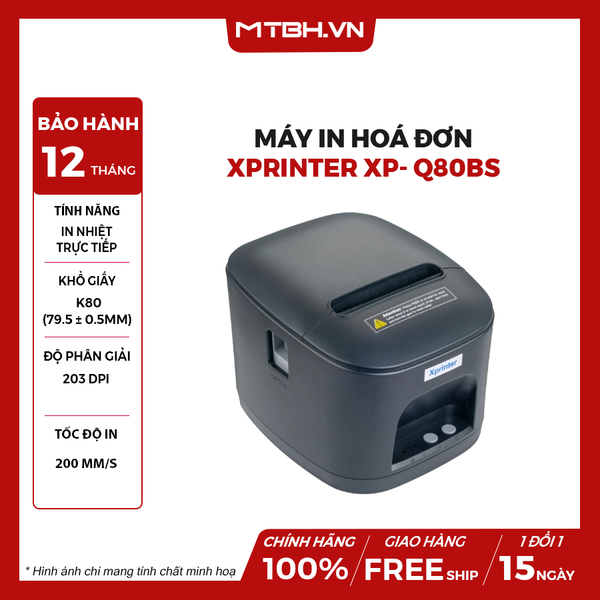 Máy in hoá đơn Xprinter XP- Q80BS