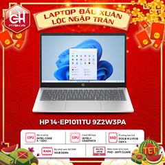 LAPTOP HP 14-ep1011TU 9Z2W3PA Core 5 120U | 16GB RAM | 512GB SSD | Intel Graphics | 14' FHD | Win 11