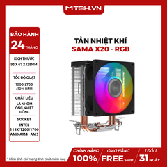 TẢN NHIỆT KHÍ SAMA X20 - RGB