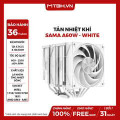 TẢN NHIỆT KHÍ SAMA A60W - WHITE