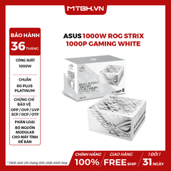 NGUỒN ASUS 1000W ROG STRIX 1000P GAMING WHITE