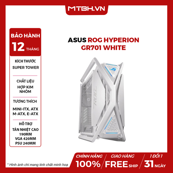Case ASUS ROG Hyperion GR701 White