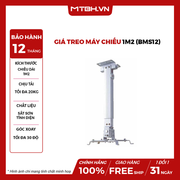 Giá Treo Máy Chiếu 1m2 (BMS12)
