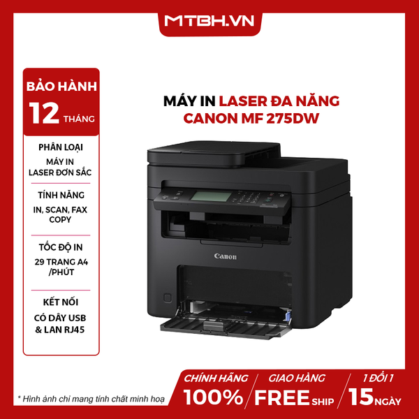Máy in Laser đa năng Canon MF 275DW