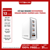 Củ sạc nhanh Movespeed MSA09 200W | Super GaN | Trắng