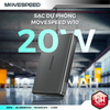 Sạc dự phòng từ tính Movespeed W10 | 10000mAh | 20W | Đen