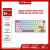 Bàn Phím Cơ LEOBOG HI75C Pro Wireless Be Trắng Nâu