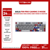 BÀN PHÍM CƠ AULA F99 PRO GAMING 3 MODE (Có núm xoay/ Màu comic/ Grey Wood V3 switch)