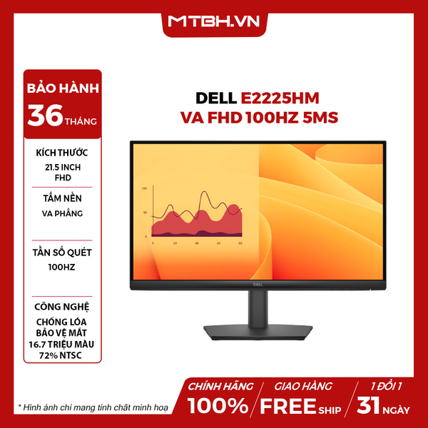 MÀN HÌNH DELL E2225HM 21.5