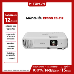 Máy chiếu Epson EB-E12 (Công nghệ: 3LCD| 3.600 Ansi Lumens| XGA)