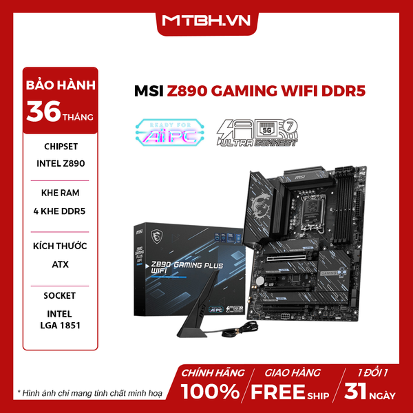 MAIN MSI Z890 GAMING WIFI DDR5
