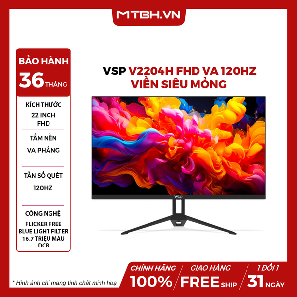 MÀN HÌNH VSP V2204H 22