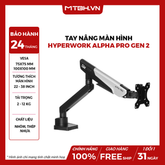 Tay Nâng Màn Hình HyperWork Alpha Pro Gen 2