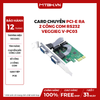 Card Chuyển PCI-E Ra 2 Cổng Com RS232 VegGieg V-PC03