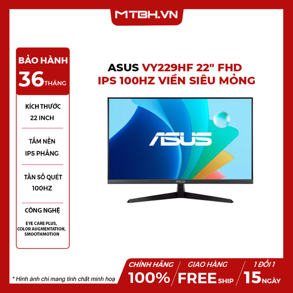 MÀN HÌNH ASUS VY229HF 22