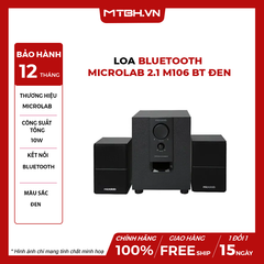 Loa Bluetooth Microlab 2.1 M106 BT Đen