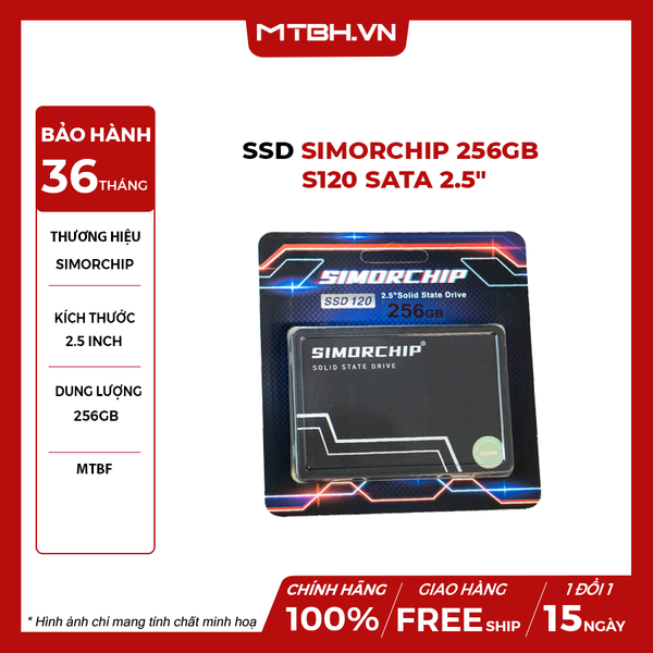 SSD Simorchip 256GB S120 SATA 2.5