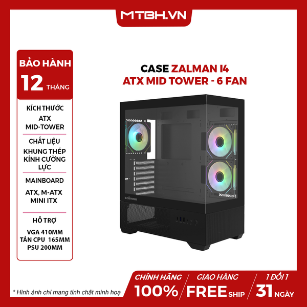 CASE Zalman CHRONIX V2 - ATX Mid Tower - 3 FAN ARGB