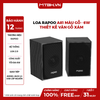 LOA RAPOO A81 MÀU XÁM ĐEN - 6W | THIẾT KẾ GỖ