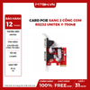 Card PCIe sang 2 cổng COM RS232 Unitek Y-7504B