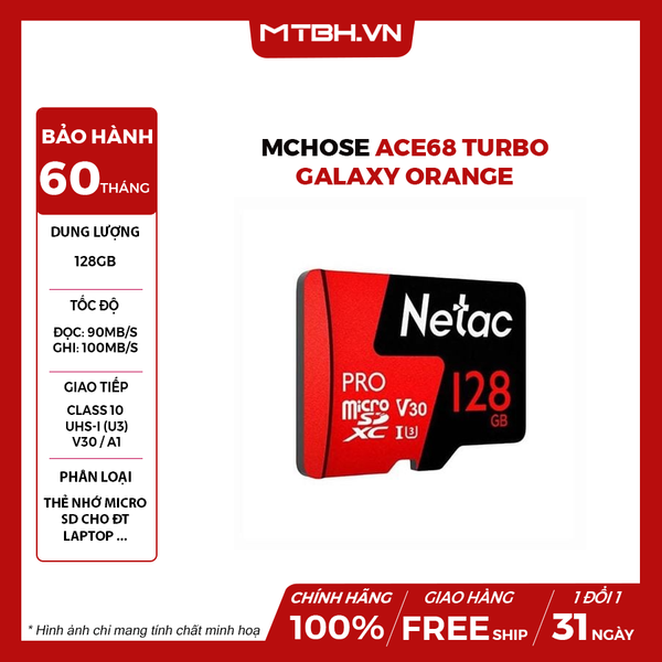 Thẻ Nhớ Microsd Netac P500 Extreme Pro 128Gb