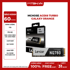 SSD LEXAR 1TB NQ780 M.2 2280 PCIe Gen4 x4 (Đọc 6500MB/s)
